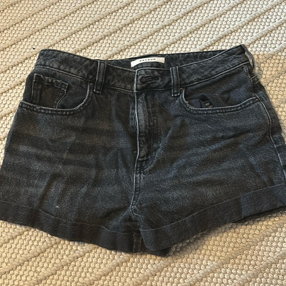 pacsun denim shorts